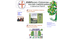 Desktop Screenshot of polskoczeskiedni.e-zok.pl